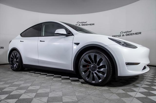 used 2024 Tesla Model Y car, priced at $44,500