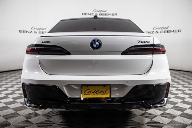 used 2024 BMW 750e car, priced at $91,000