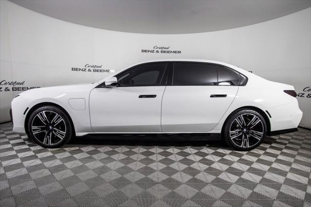 used 2024 BMW 750e car, priced at $91,000