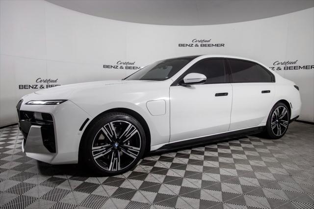 used 2024 BMW 750e car, priced at $91,000