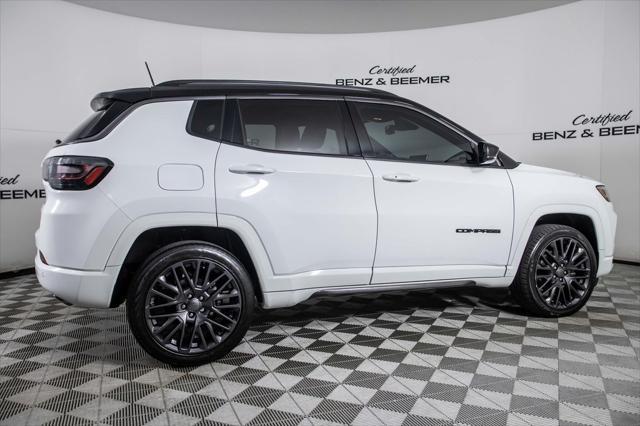 used 2022 Jeep Compass car, priced at $24,500