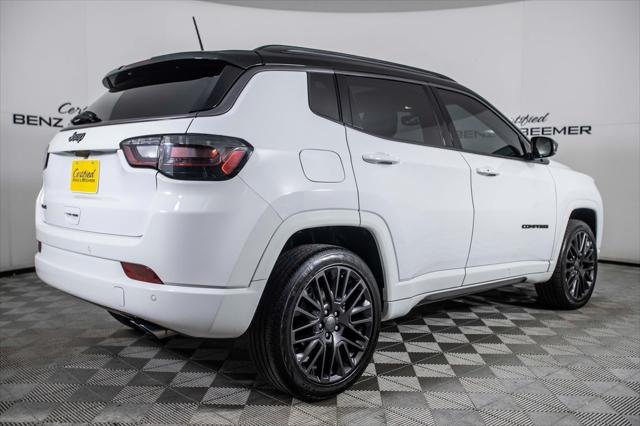 used 2022 Jeep Compass car, priced at $24,500