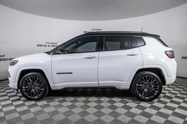 used 2022 Jeep Compass car, priced at $24,500