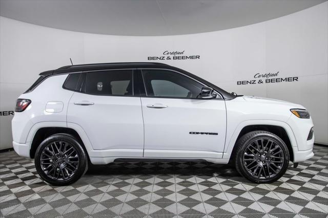 used 2022 Jeep Compass car, priced at $24,500