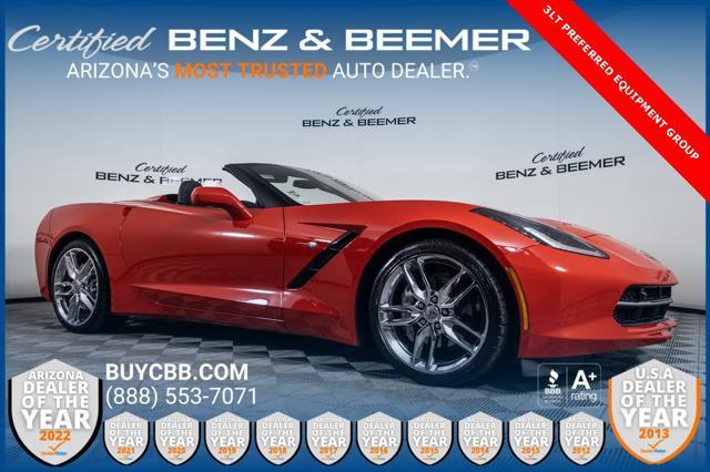 used 2018 Chevrolet Corvette car, priced at $49,800