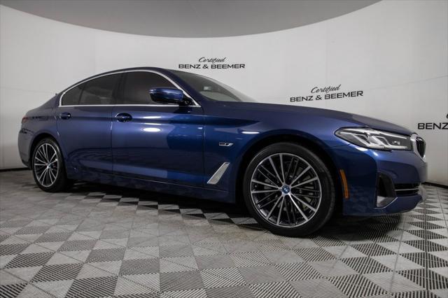 used 2022 BMW 530e car, priced at $32,400