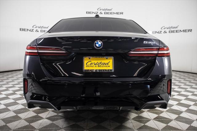 used 2024 BMW 530 car, priced at $51,500