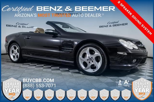 used 2004 Mercedes-Benz SL-Class car, priced at $15,000