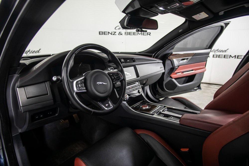 used 2018 Jaguar XF car, priced at $27,500