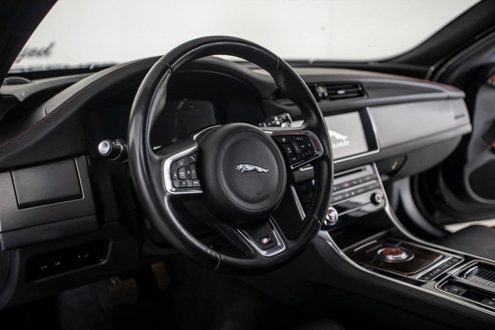 used 2018 Jaguar XF car, priced at $27,500