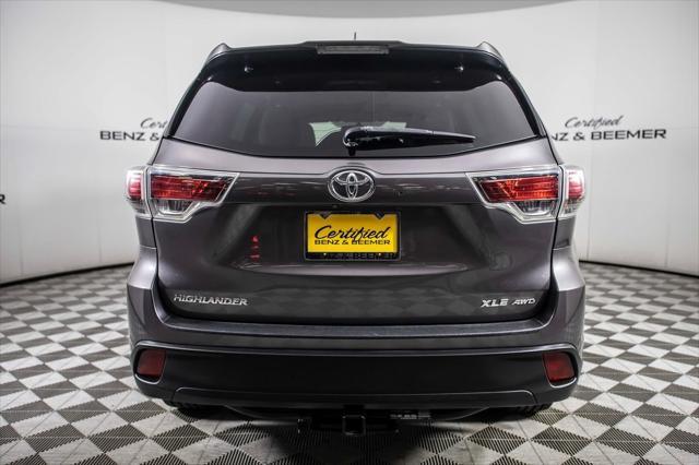 used 2015 Toyota Highlander car, priced at $19,200