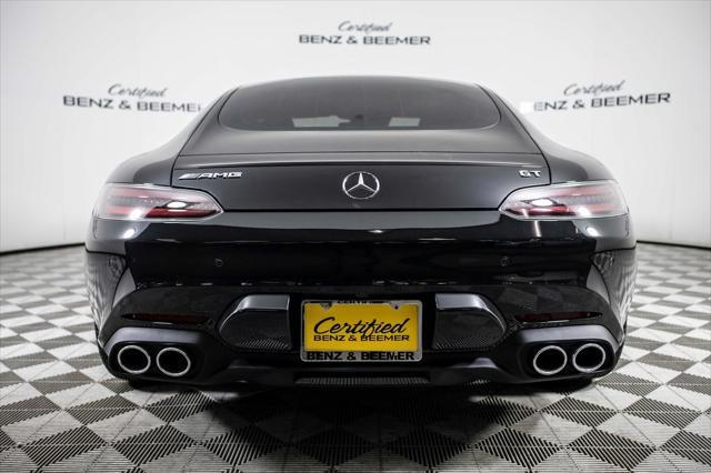 used 2021 Mercedes-Benz AMG GT car, priced at $104,000