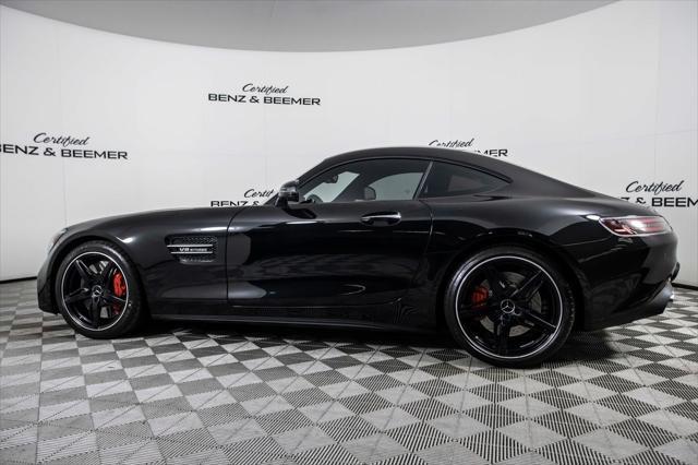 used 2021 Mercedes-Benz AMG GT car, priced at $104,000