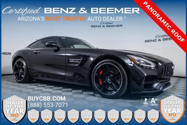 used 2021 Mercedes-Benz AMG GT car, priced at $104,000