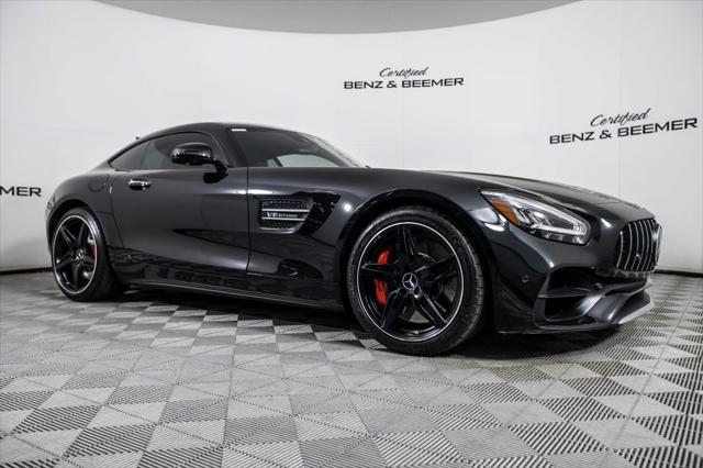 used 2021 Mercedes-Benz AMG GT car, priced at $104,000