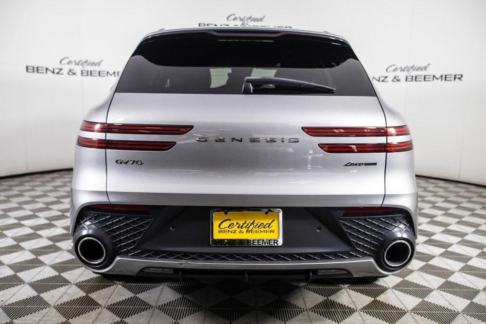 used 2022 Genesis GV70 car, priced at $39,500