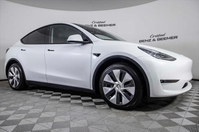 used 2021 Tesla Model Y car, priced at $32,200