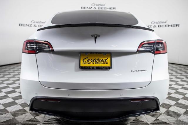 used 2021 Tesla Model Y car, priced at $32,200