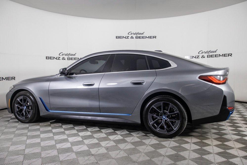used 2022 BMW i4 Gran Coupe car, priced at $33,000