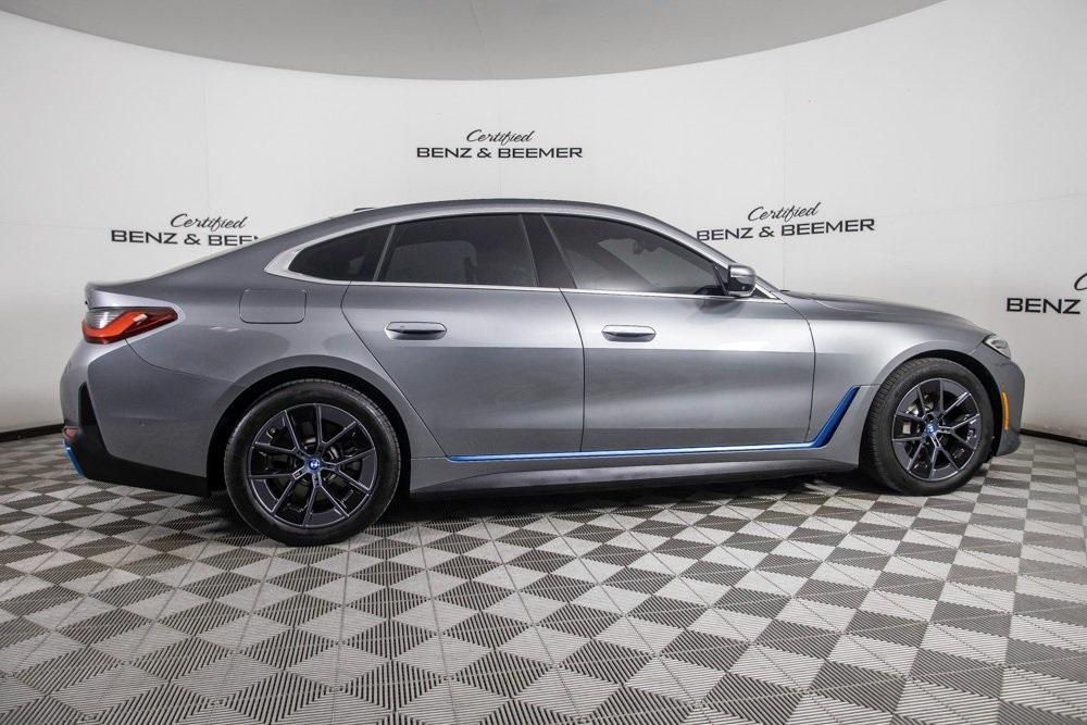 used 2022 BMW i4 Gran Coupe car, priced at $33,000