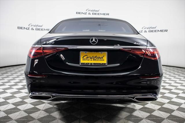 used 2022 Mercedes-Benz S-Class car, priced at $96,800