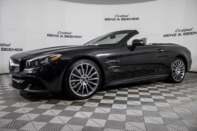 used 2020 Mercedes-Benz SL 550 car, priced at $66,000