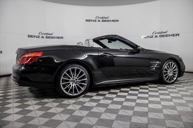 used 2020 Mercedes-Benz SL 550 car, priced at $66,000