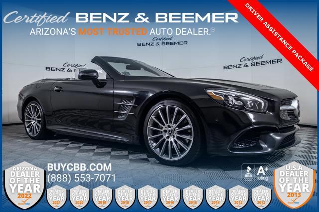 used 2020 Mercedes-Benz SL 550 car, priced at $66,000