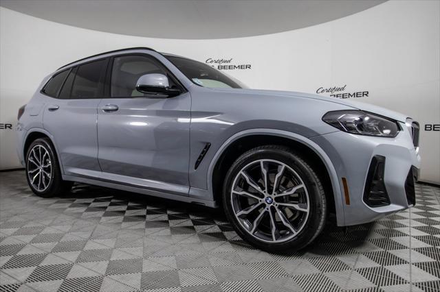 used 2022 BMW X3 car, priced at $34,000