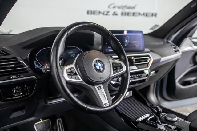 used 2022 BMW X3 car, priced at $34,000