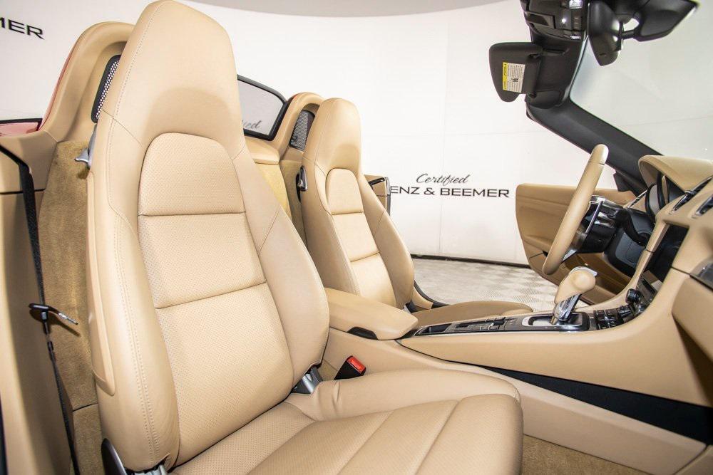 used 2017 Porsche 718 Boxster car, priced at $44,000