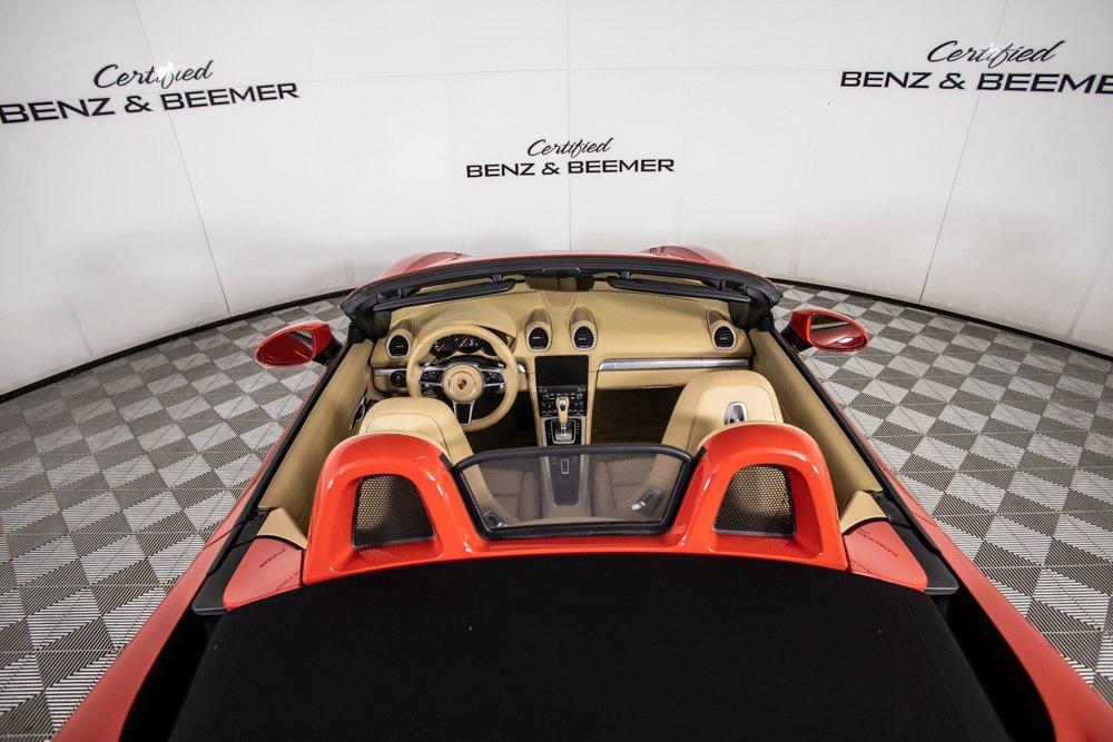 used 2017 Porsche 718 Boxster car, priced at $44,000