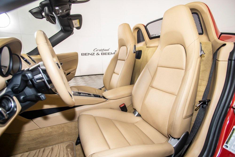 used 2017 Porsche 718 Boxster car, priced at $44,000