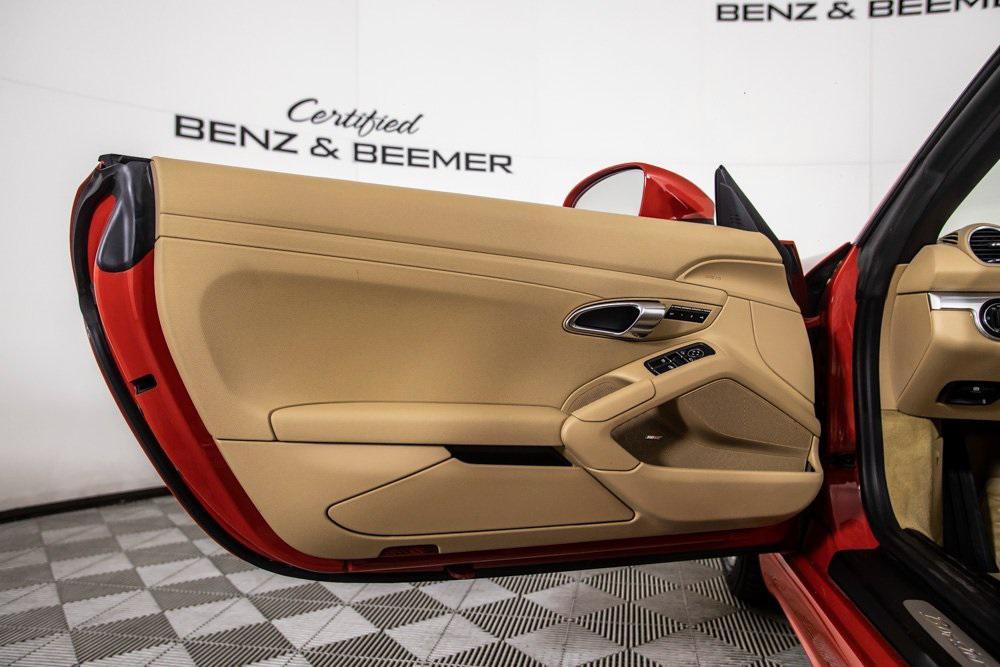 used 2017 Porsche 718 Boxster car, priced at $44,000