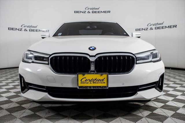 used 2021 BMW 530 car, priced at $36,500