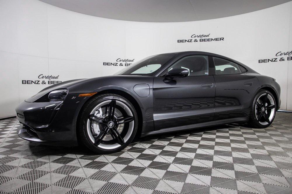 used 2023 Porsche Taycan car, priced at $85,500