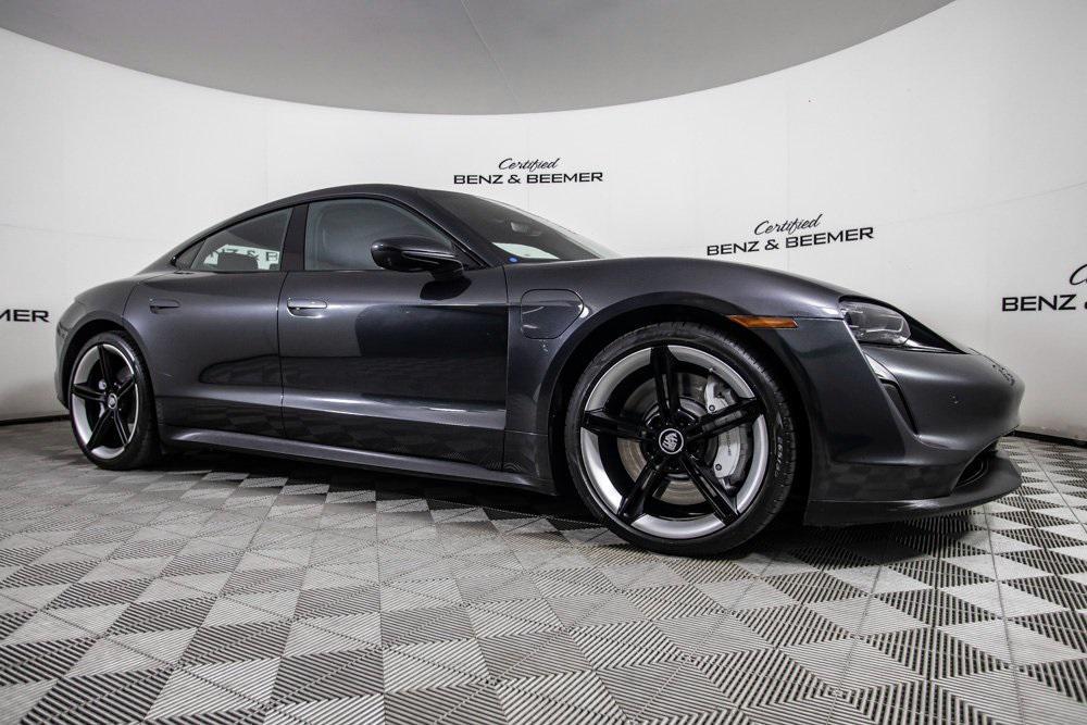used 2023 Porsche Taycan car, priced at $85,500