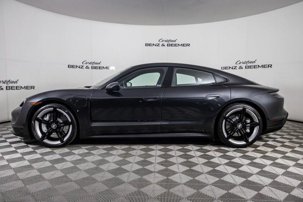 used 2023 Porsche Taycan car, priced at $85,500