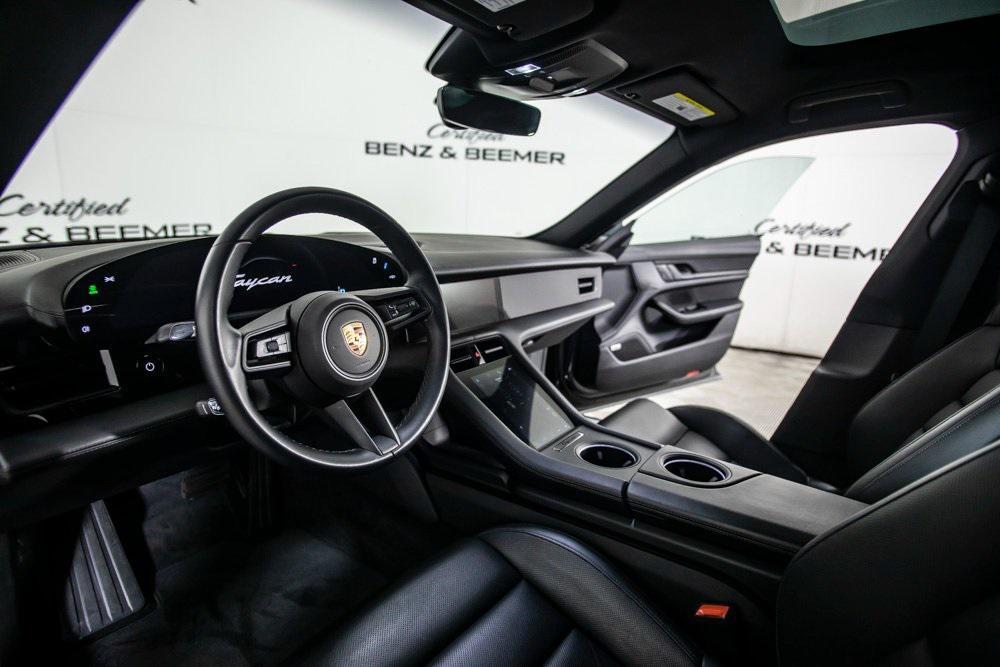 used 2023 Porsche Taycan car, priced at $85,500