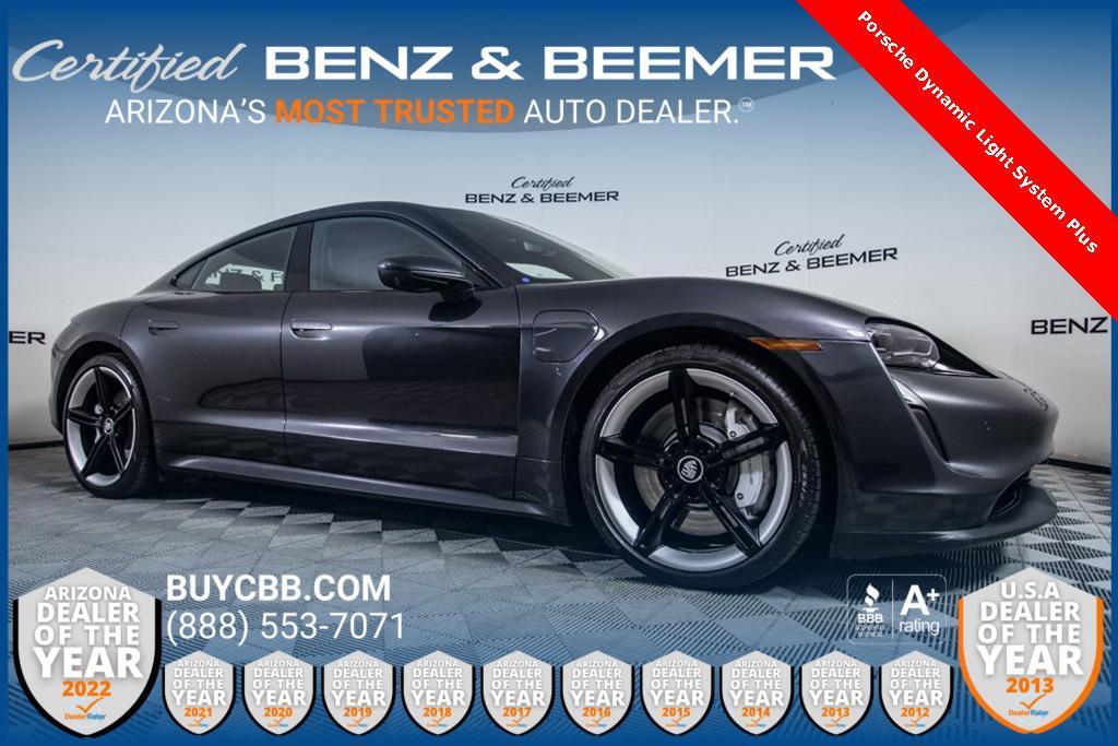 used 2023 Porsche Taycan car, priced at $85,500