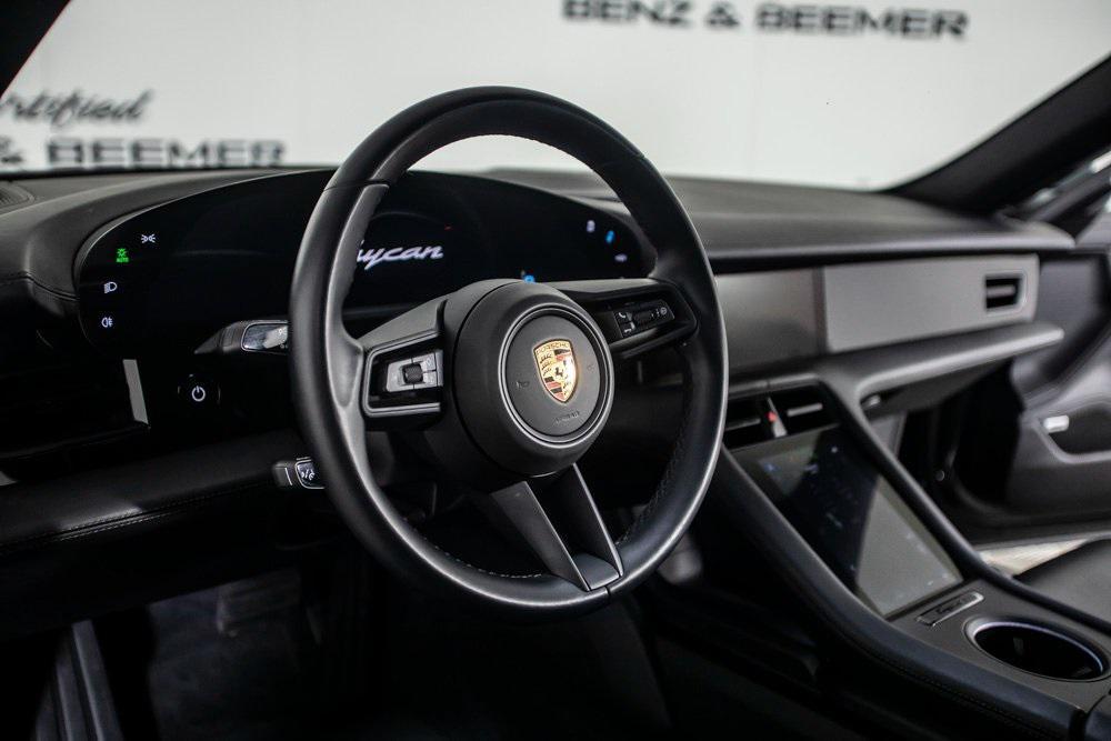 used 2023 Porsche Taycan car, priced at $85,500