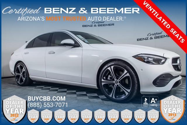 used 2024 Mercedes-Benz C-Class car, priced at $41,300