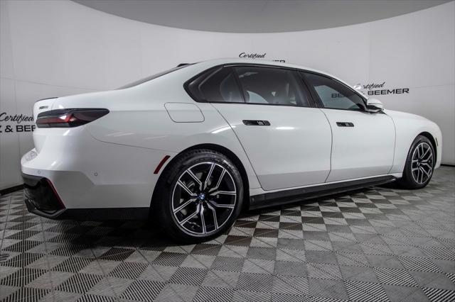 used 2023 BMW i7 car, priced at $94,000