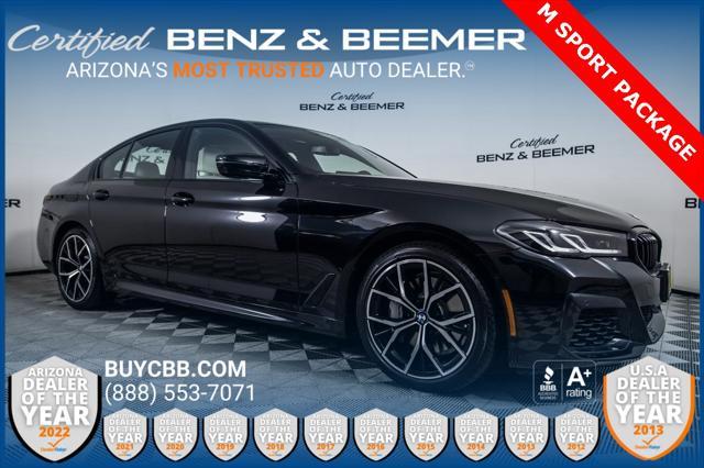 used 2021 BMW 540 car, priced at $43,500