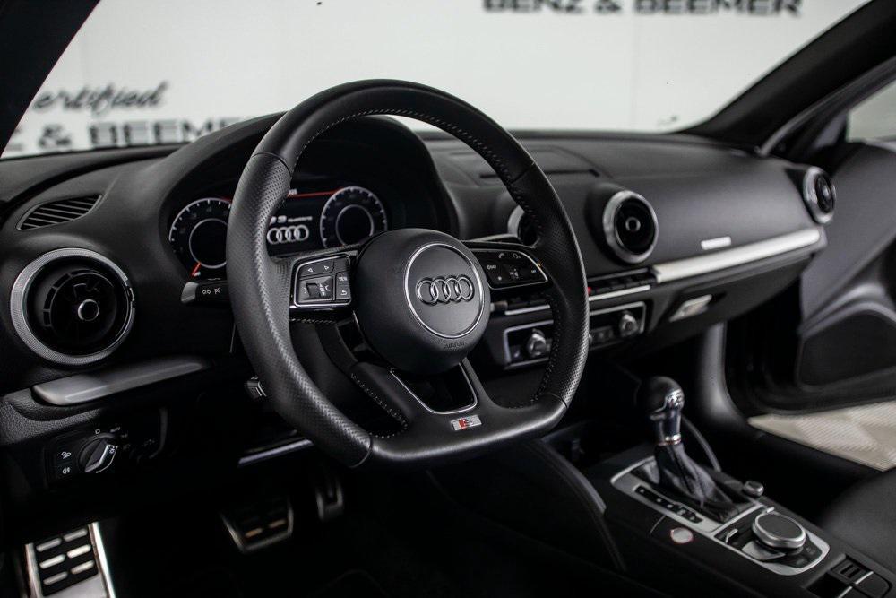 used 2017 Audi S3 car, priced at $23,500