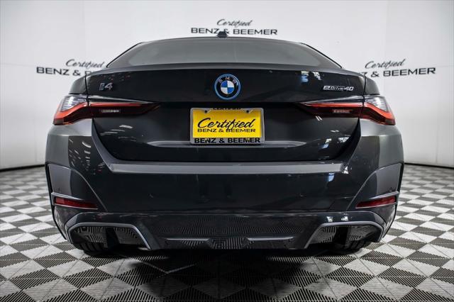 used 2022 BMW i4 Gran Coupe car, priced at $39,500