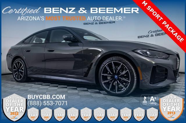 used 2022 BMW i4 Gran Coupe car, priced at $39,500