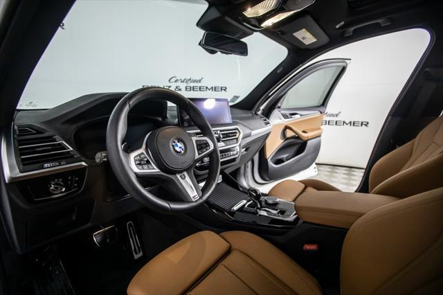 used 2024 BMW X3 car, priced at $49,800