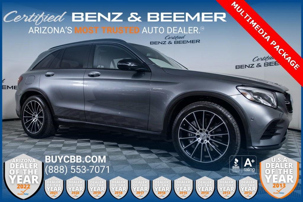 used 2018 Mercedes-Benz AMG GLC 43 car, priced at $26,500