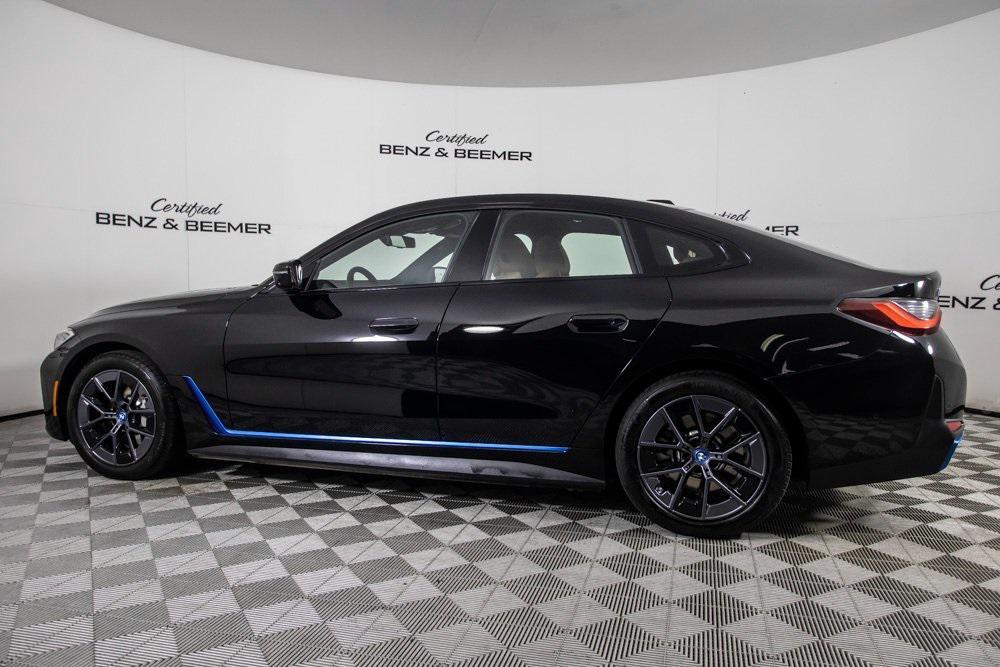 used 2022 BMW i4 Gran Coupe car, priced at $34,600